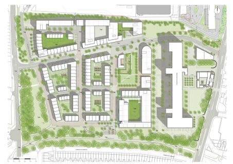 Masterplan for the site